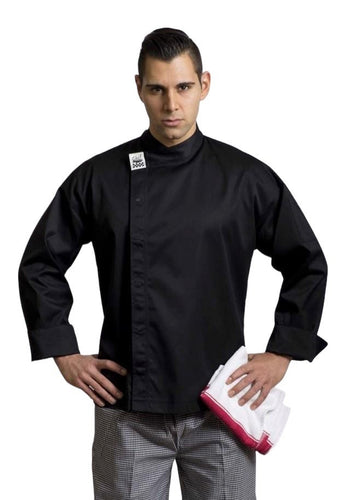 Chef Revival - Modern Black Long Sleeve Chef Jacket - Global Chef 