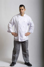 Load image into Gallery viewer, Brigade - Traditional White Long Sleeve Chef Jacket - Global Chef