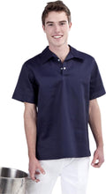 Load image into Gallery viewer, Navy Kitchen Shirt - Short Sleeve - Global Chef 
