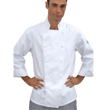 Load image into Gallery viewer, Brigade - Traditional White Long Sleeve Chef Jacket - Global Chef