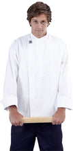 Load image into Gallery viewer, CR - Modern White Long Sleeve Chef Jacket - Global Chef 