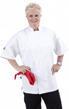 Load image into Gallery viewer, CR - Classic White Short Sleeve Chef Jacket - Global Chef 