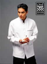 Load image into Gallery viewer, Modern Style Jacket Long Sleeve (Black Trim) - Global Chef 