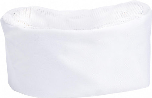 White Mesh Top Chef Hat - Global Chef 