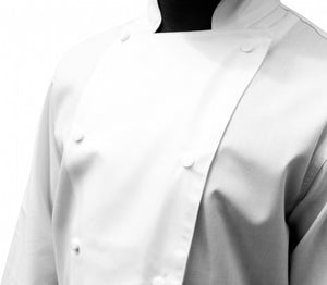 EPIC Light Weight Short Sleeve Chef Jacket - White - Global Chef 