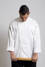 Load image into Gallery viewer, Traditional White Long Sleeve Chef Jacket - Global Chef 
