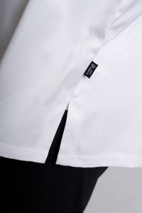 Traditional White Short Sleeve Chef Jacket - Global Chef 