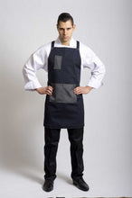 Load image into Gallery viewer, X-BACK Bib (Navy/Grey) - Global Chef 