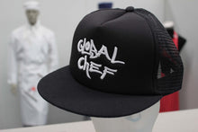 Load image into Gallery viewer, Black Funky Peaked Cap - Global Chef 