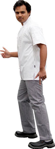 GC-Classic Light Weight & Vented Short Sleeve Chef Jacket - Global Chef 