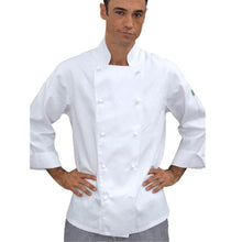 Load image into Gallery viewer, Brigade - Traditional White Long Sleeve Chef Jacket - Global Chef 