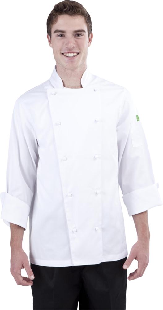 Brigade - Traditional White Long Sleeve Chef Jacket - Global Chef 