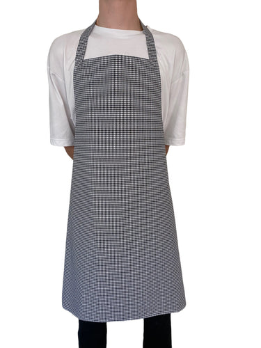 Checked chef bib apron - Global Chef 
