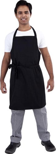 Black Bib Chef Apron - Global Chef 