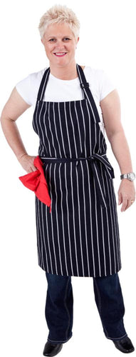 UK DELI Length Chefs Bib Apron - (Adjustable Neck) - Global Chef 