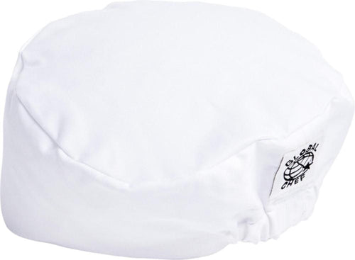 White Flat Top Chef Hat - Global Chef 