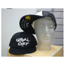 Load image into Gallery viewer, Black Funky Peaked Cap - Global Chef 