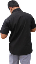 Load image into Gallery viewer, EPIC Light Weight Black Chef Jacket -  Short Sleeve - Global Chef 