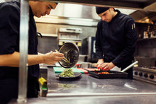 Load image into Gallery viewer, Black Traditional Long Sleeve Chef Jacket - Global Chef 