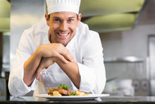 Load image into Gallery viewer, Traditional White Long Sleeve Chef Jacket - Global Chef 
