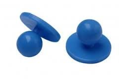 Chef Button Blue (Pack of 10) - Global Chef 